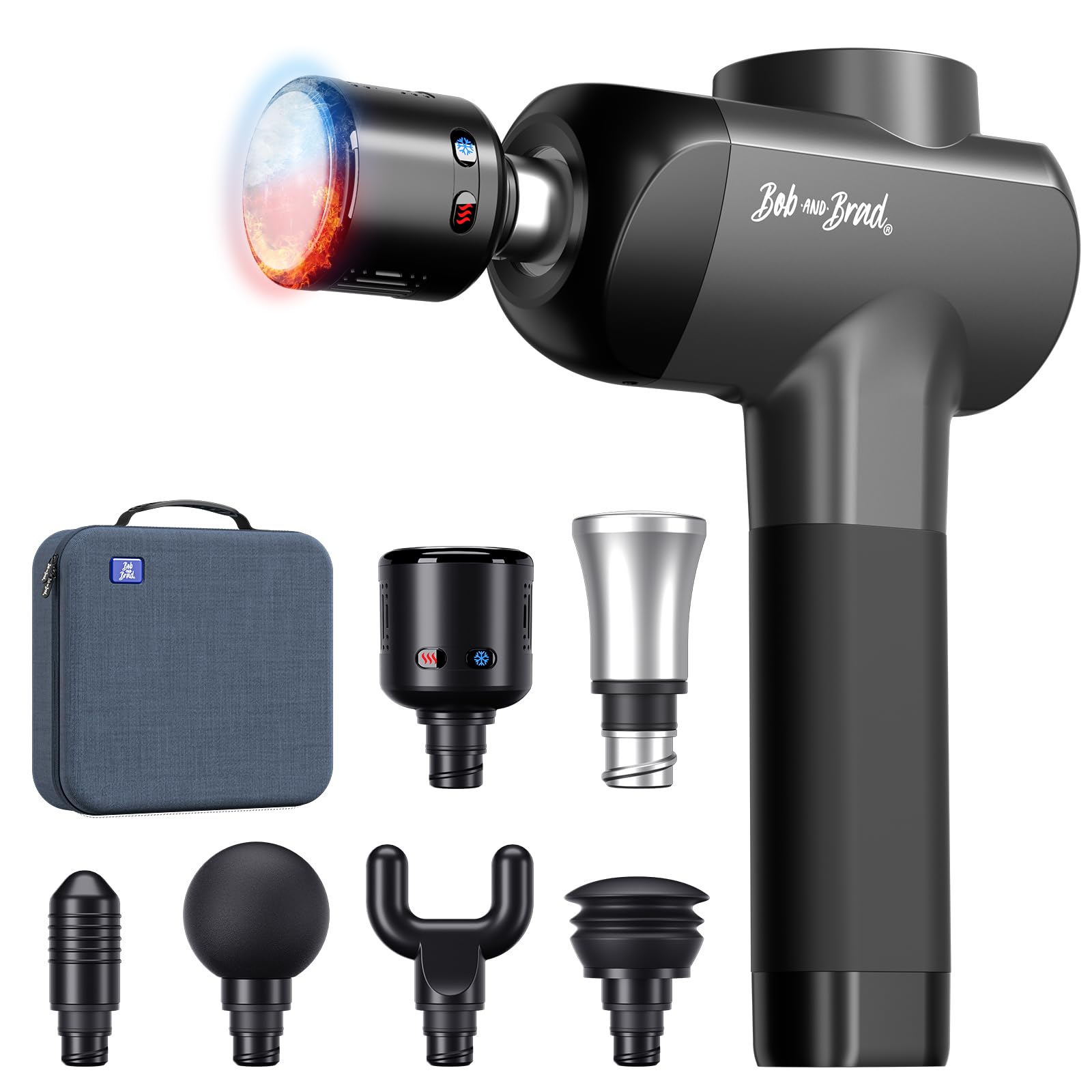 Merry & Bright X6 Pro Max Heat & Cold Deep Tissue Massage Gun