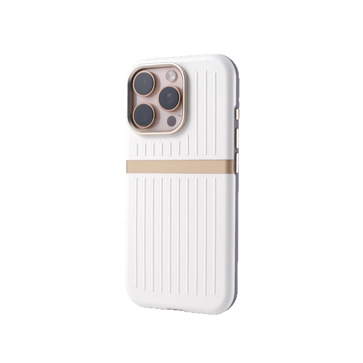 Merry & Bright Corrugated MagSafe iPhone Case Business Leather Phone Case