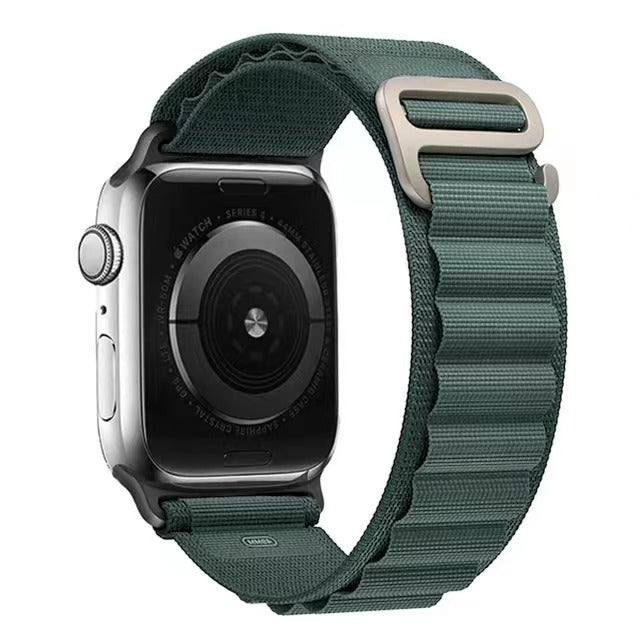 Merry & Bright High Mountain Loop Nylon Woven Strap