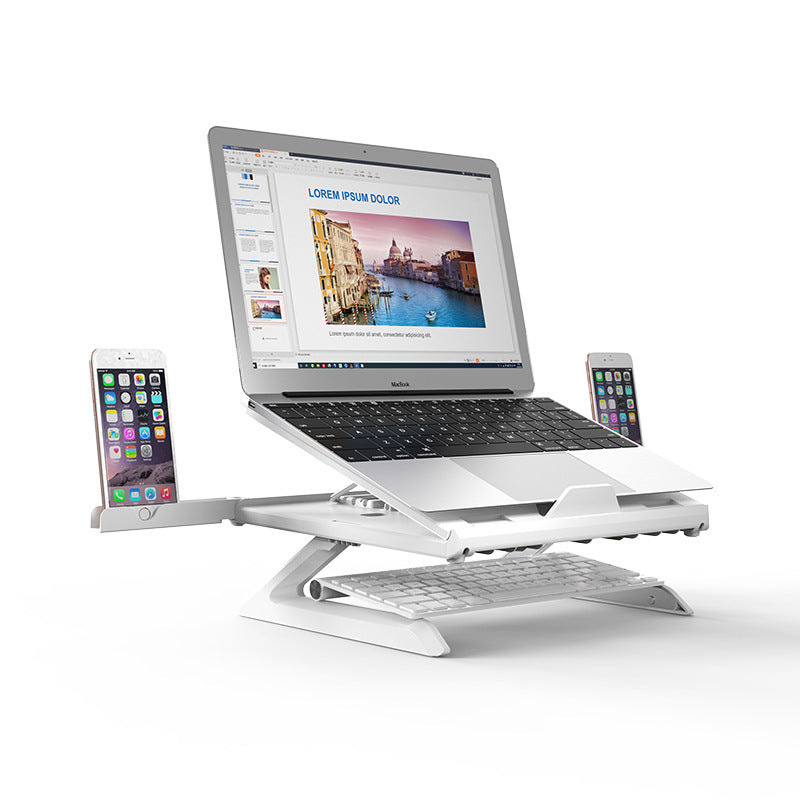 Merry & Bright New Laptop Stand Multifunctional Folding Lift Portable Laptop Stand Monitor