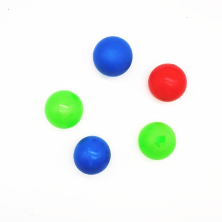 Merry & Bright Stick Wall Ball – Stress Relief Sticky Squash Toy