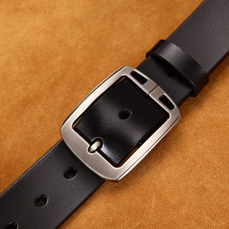 Merry & Bright Men's Leather Belt