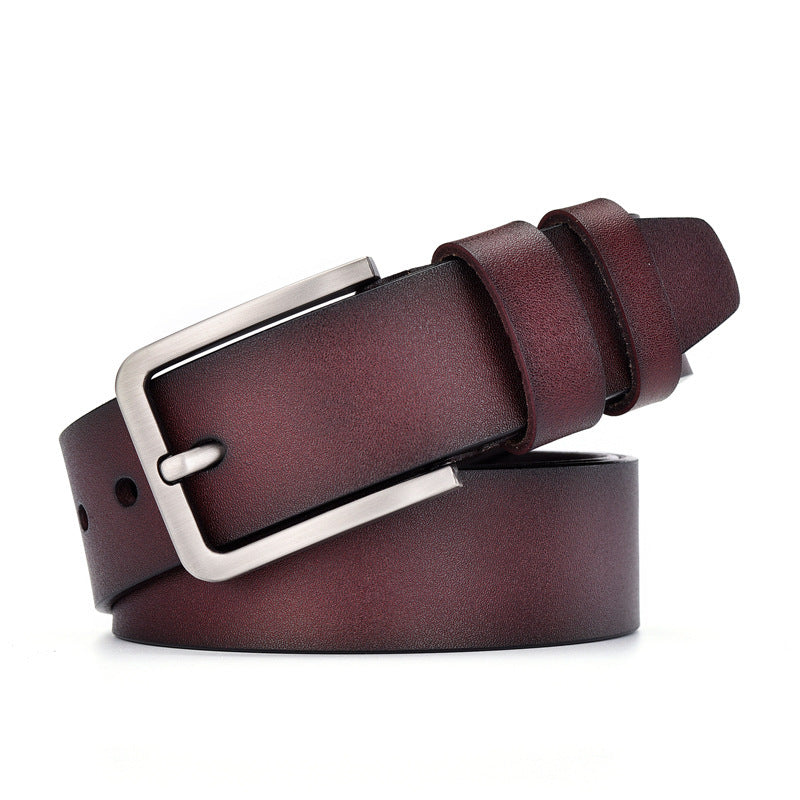 Merry & Bright Men's Leather Belt
