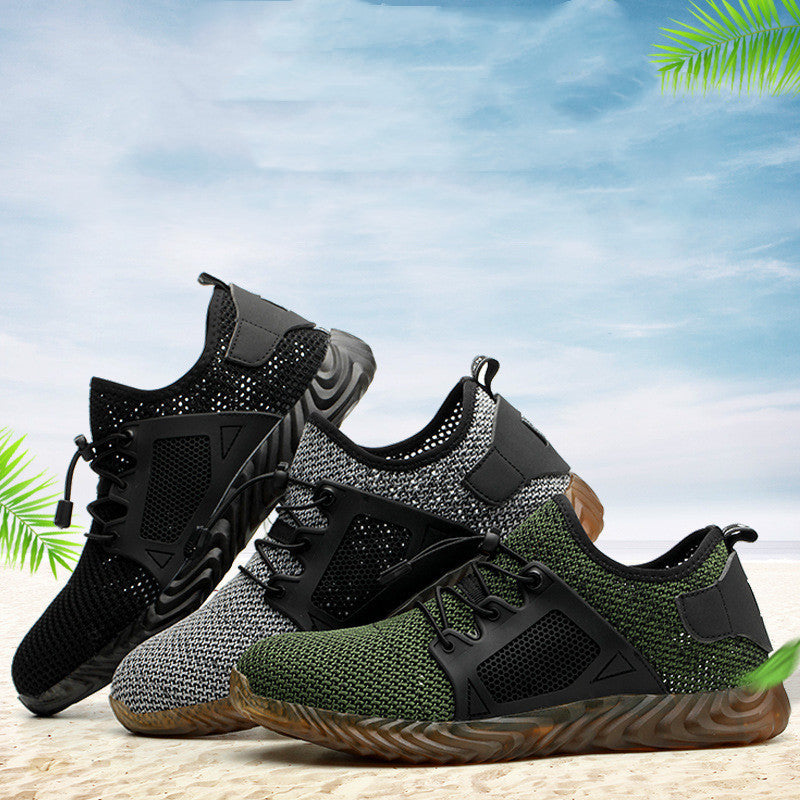Merry & Bright Lightweight Protective Shoes Breathable Safety Shoes