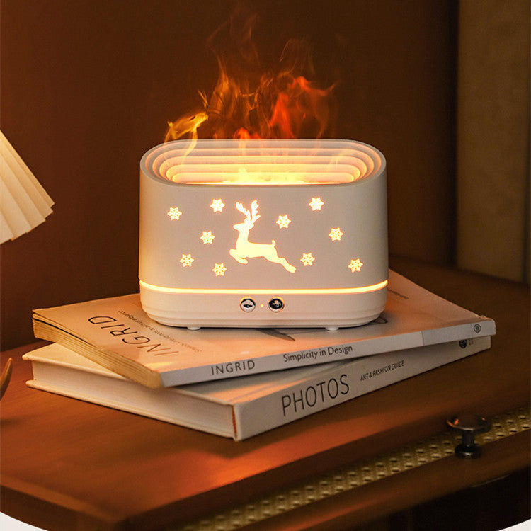 Merry & Bright Essential Oil  Diffuser Household Atmosphere Lamp Christmas Home Decorations