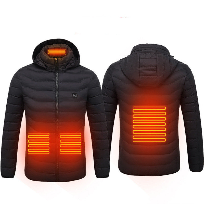 Merry & Bright Heated Jacket Coat Electric Jacket Cotton Coat