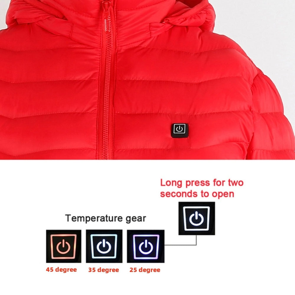 Merry & Bright Heated Jacket Coat Electric Jacket Cotton Coat