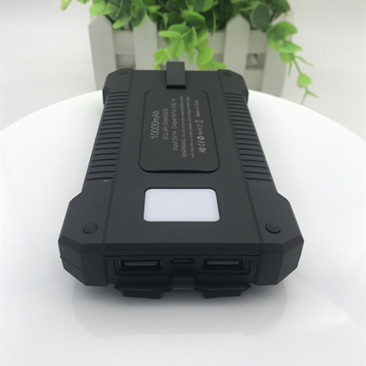 Merry & Bright Compatible With Apple, Outdoor Solar Power Bank Battery
