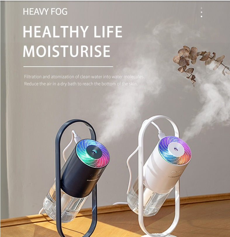 Merry & Bright Air Humidifier For Home With Projection Night Lights