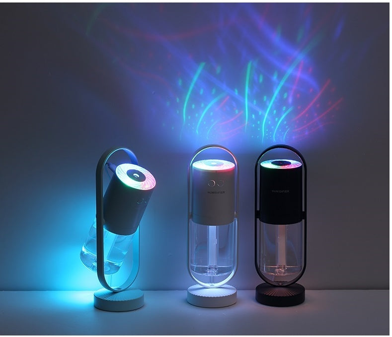 Merry & Bright Air Humidifier For Home With Projection Night Lights
