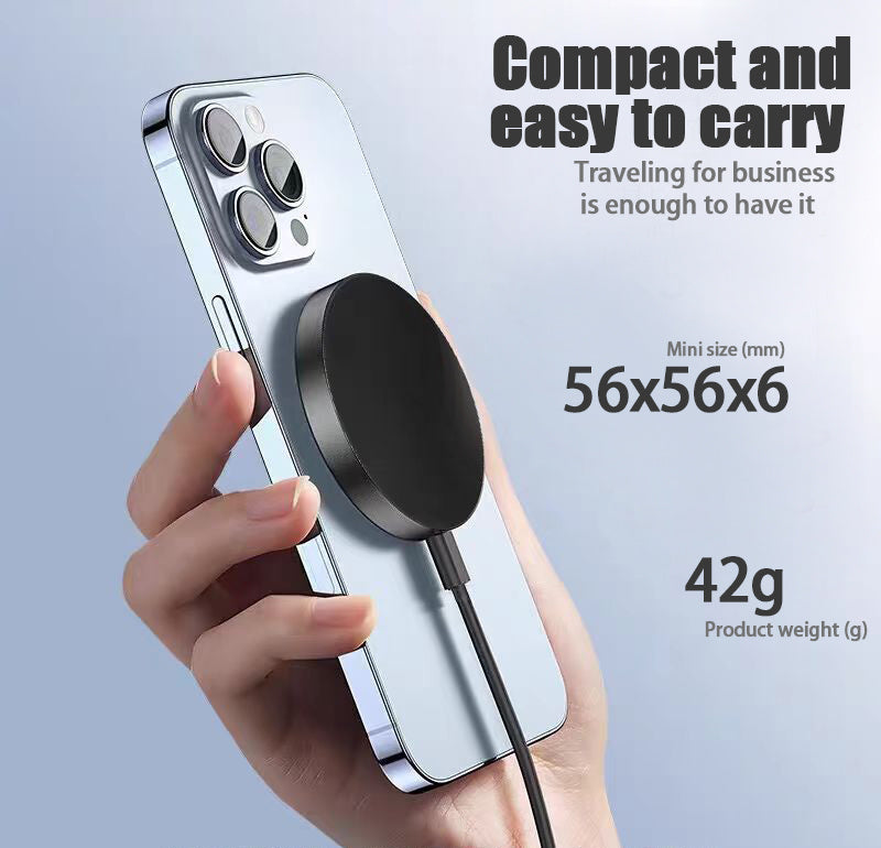 Merry & Bright Wireless Charger 15w Magnetic Wireless Fast Charging