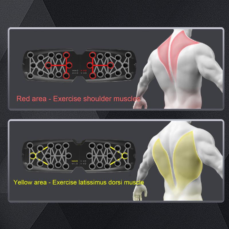 Merry & Bright Multifunctional Push Up Trainer Board - Enhance Chest Muscle Strength