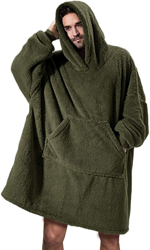 Merry & Bright Hoodie Sweatshirt With Big Pocket