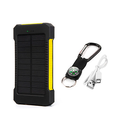 Merry & Bright Compatible With Apple, Outdoor Solar Power Bank Battery