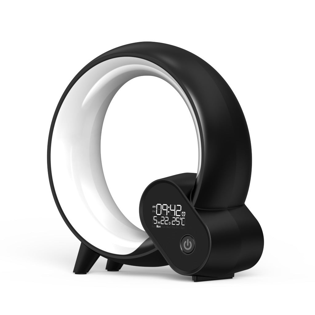 Merry & Bright Digital Display Alarm Clock Bluetooth Audio