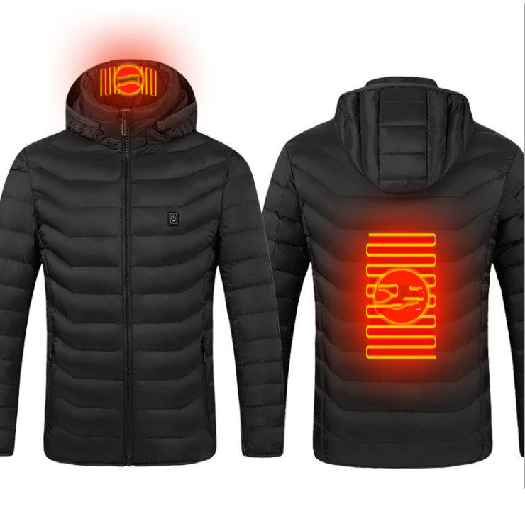 Merry & Bright Heated Jacket Coat Electric Jacket Cotton Coat