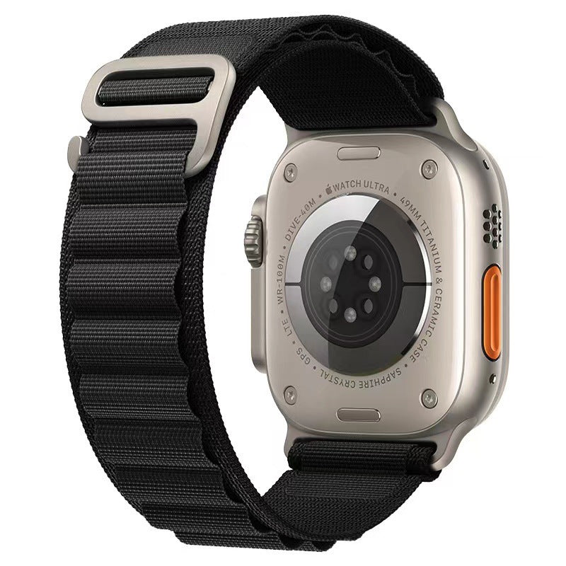 Merry & Bright High Mountain Loop Nylon Woven Strap