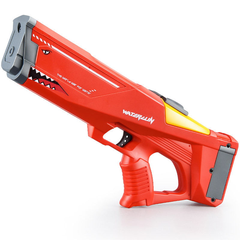 Merry & Bright Automatic Electric Shark Water Gun – High-Pressure Outdoor Summer Toy