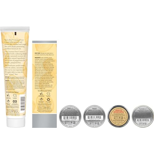 Merry & Bright Burt's Bees Classic Gift Set – 6-Piece Natural Skincare Collection