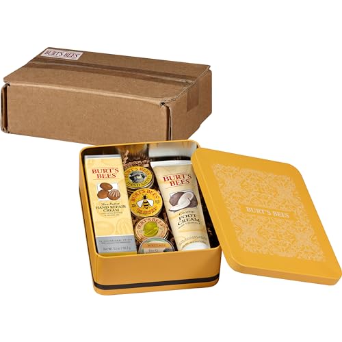Merry & Bright Burt's Bees Classic Gift Set – 6-Piece Natural Skincare Collection