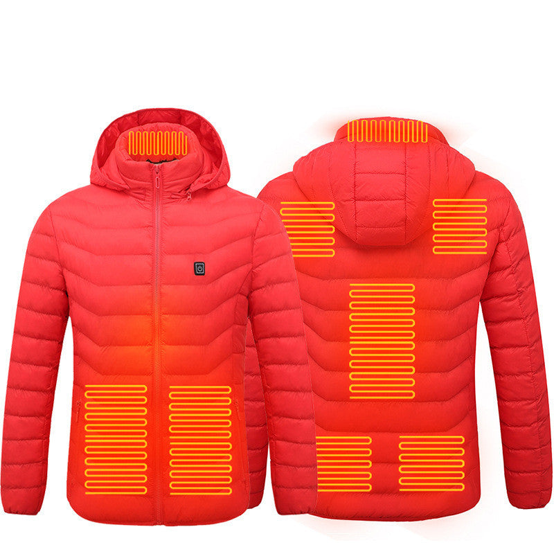 Merry & Bright Heated Jacket Coat Electric Jacket Cotton Coat
