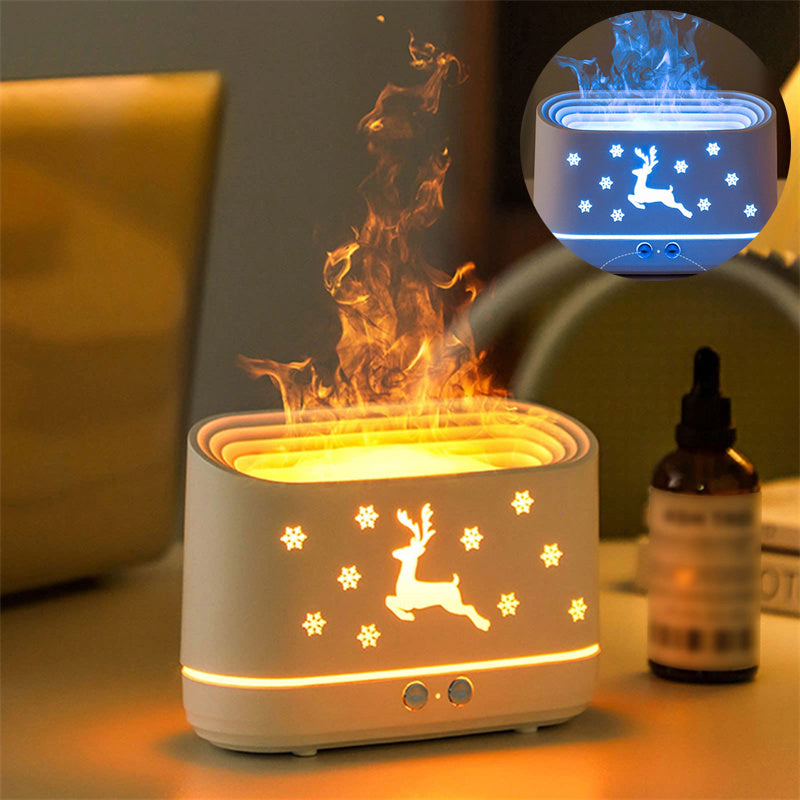 Merry & Bright Essential Oil  Diffuser Household Atmosphere Lamp Christmas Home Decorations