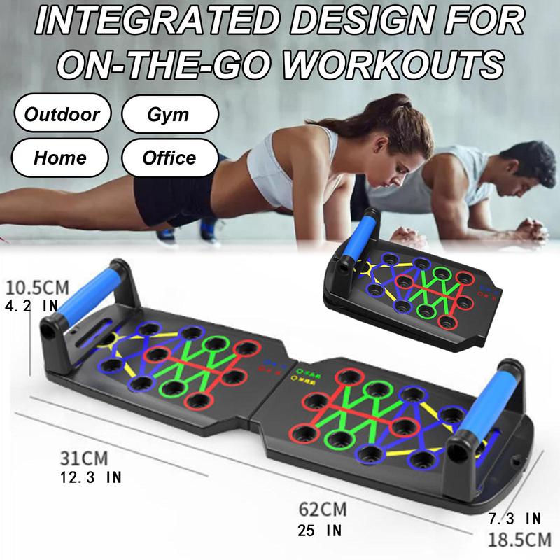 Merry & Bright Multifunctional Push Up Trainer Board - Enhance Chest Muscle Strength