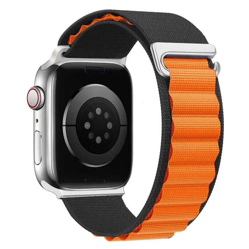 Merry & Bright High Mountain Loop Nylon Woven Strap