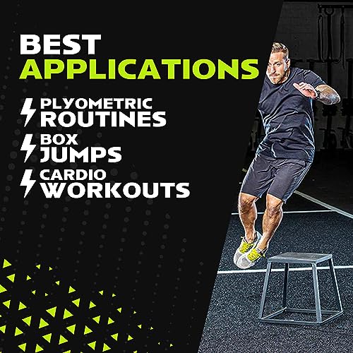 Merry & Bright: 12” Steel Plyometric Box – Full Body Conditioning