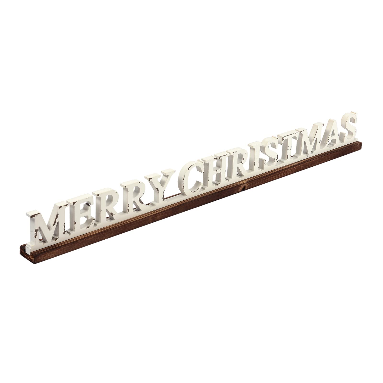 Merry & Bright: Rustic “Merry Christmas” Wooden Sign – Farmhouse Holiday Decor