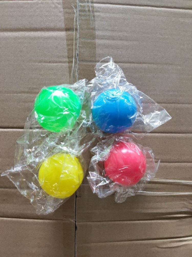 Merry & Bright Stick Wall Ball – Stress Relief Sticky Squash Toy