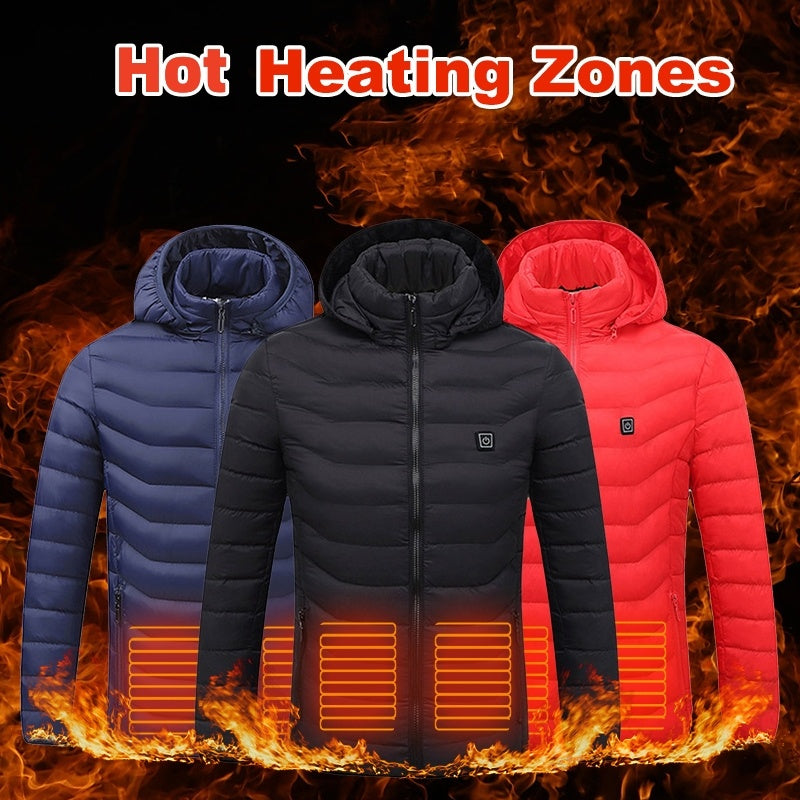 Merry & Bright Heated Jacket Coat Electric Jacket Cotton Coat