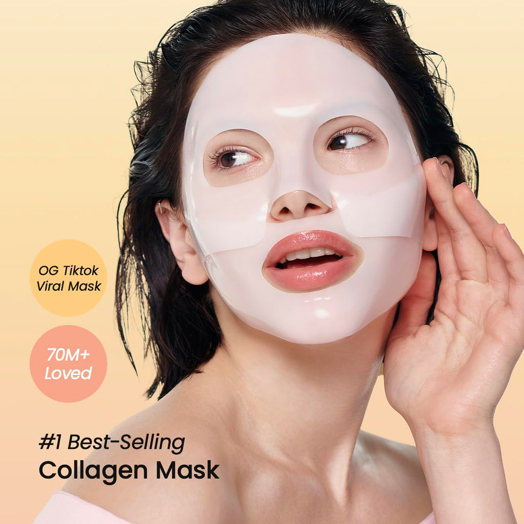 Merry & Bright  Bio-Collagen Real Deep Mask 4 Pack