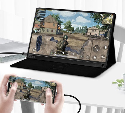 Merry & Bright Ultrathin 15.6inch Portable Gaming Monitor For Xbox PS5 Laptop