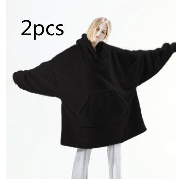 Merry & Bright Hoodie Sweatshirt With Big Pocket