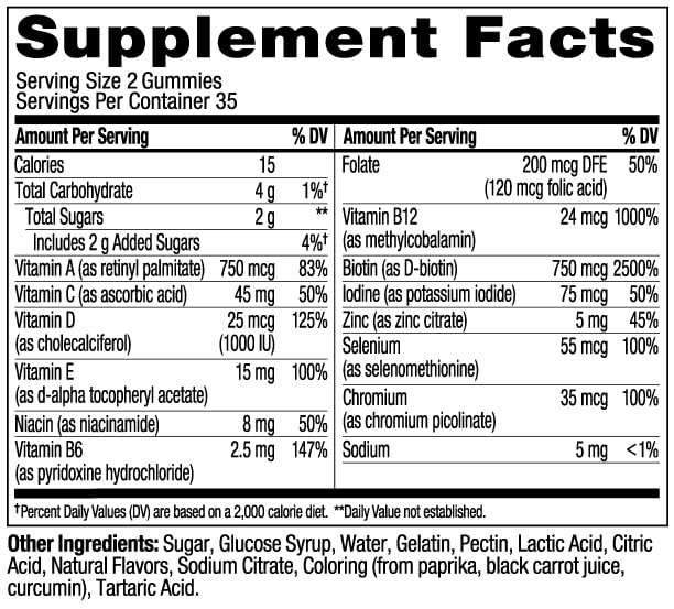 Merry & Bright Olly Teen Girl Multi Gummy 70 Ct.