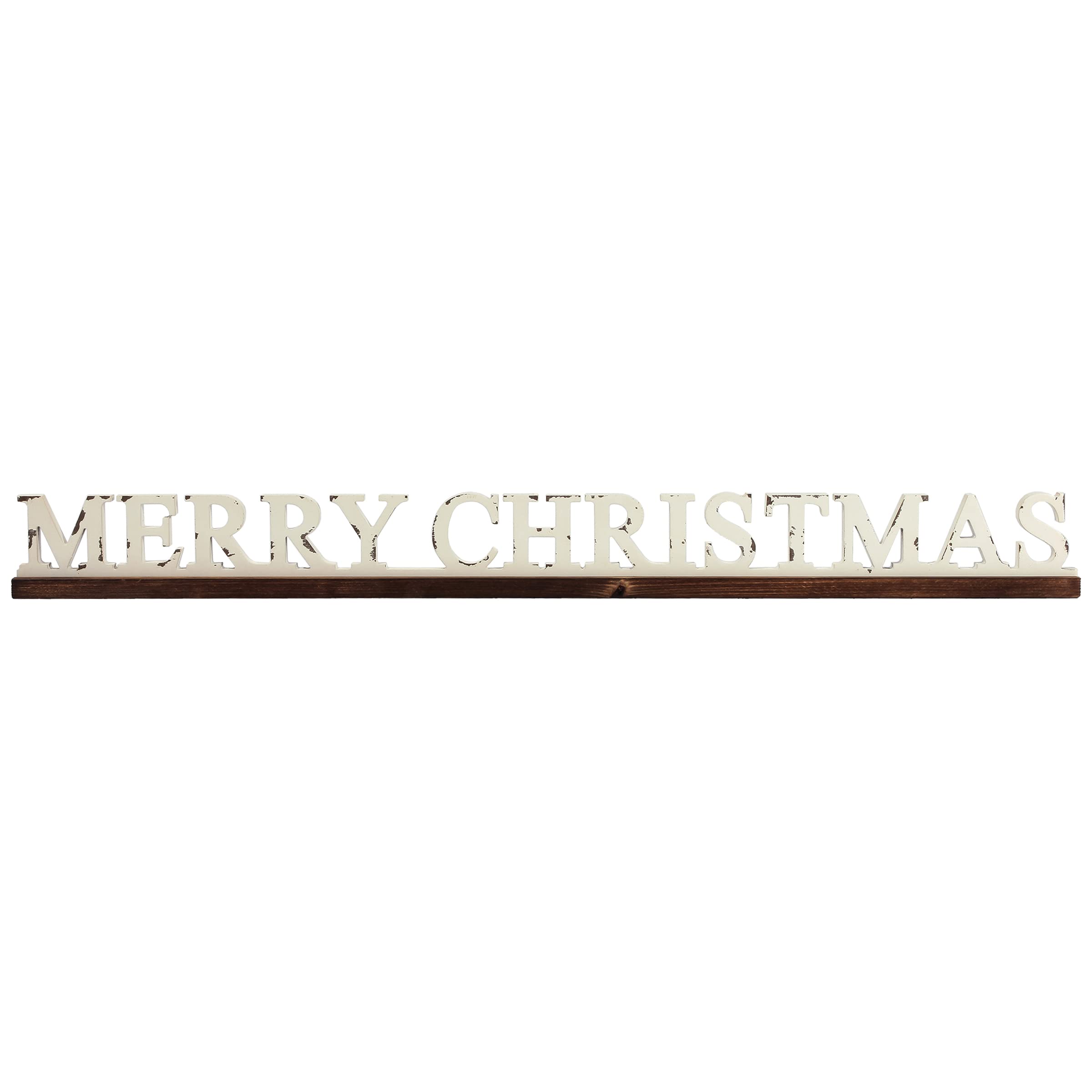 Merry & Bright: Rustic “Merry Christmas” Wooden Sign – Farmhouse Holiday Decor