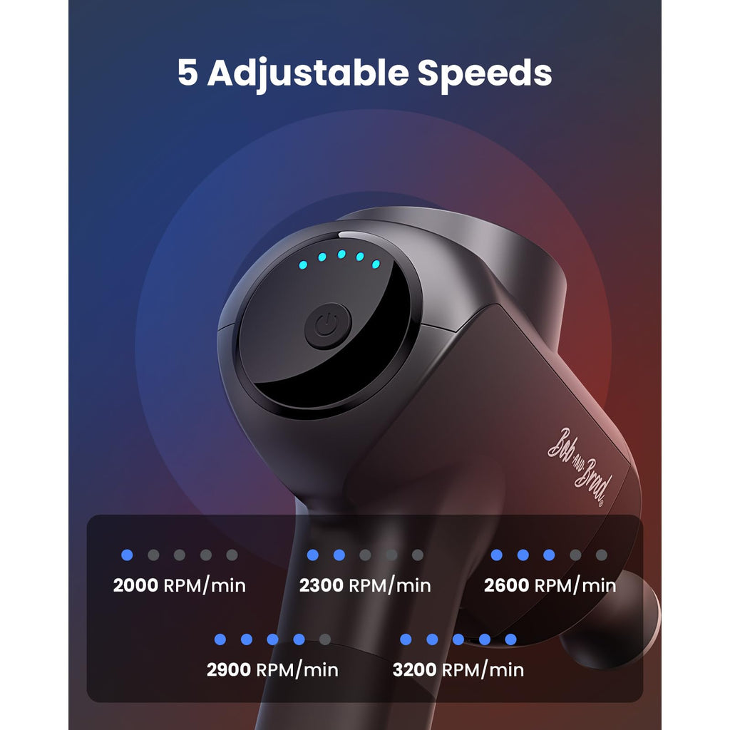 Merry & Bright X6 Pro Max Heat & Cold Deep Tissue Massage Gun