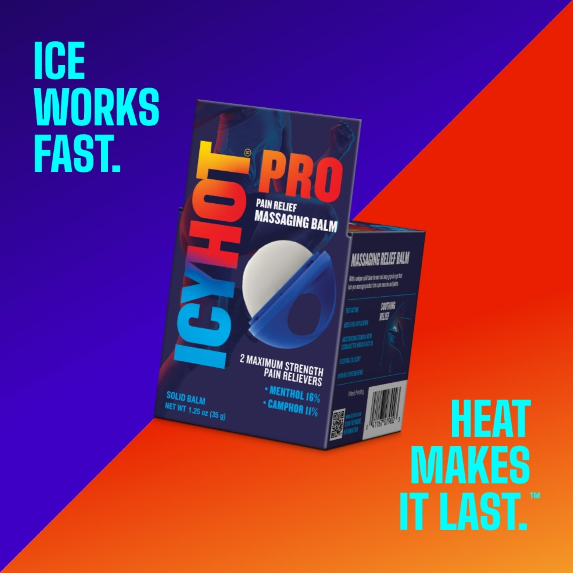 Merry & Bright Fast-Acting Pain Relief Balm – Icy Hot PRO