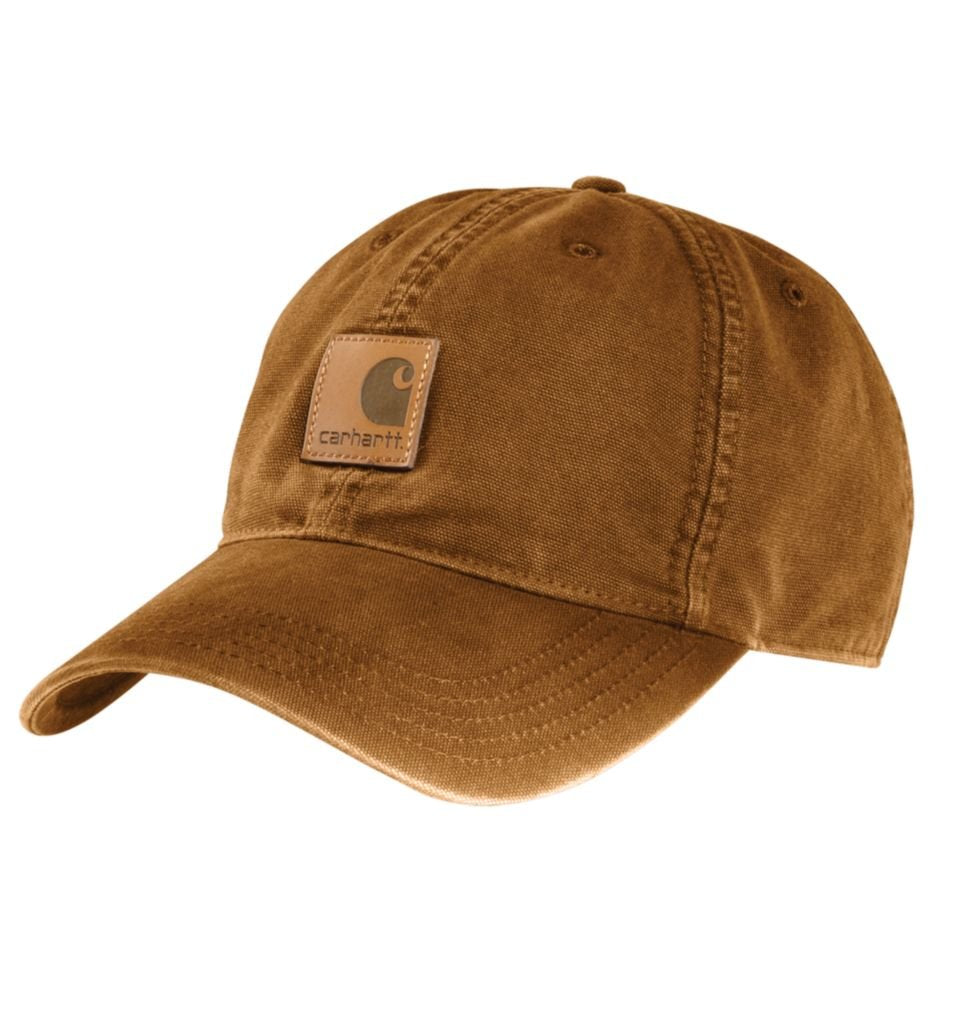 Merry & Bright Carhartt Men's Canvas Cap, Carhartt Brown, One Size