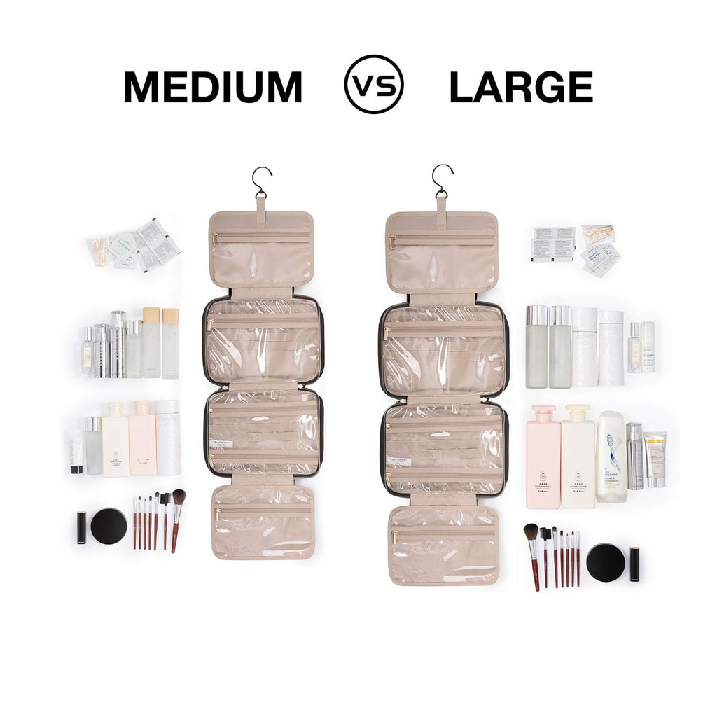 Merry & Bright Travel Toiletry Bag – Large Capacity Hanging Organizer