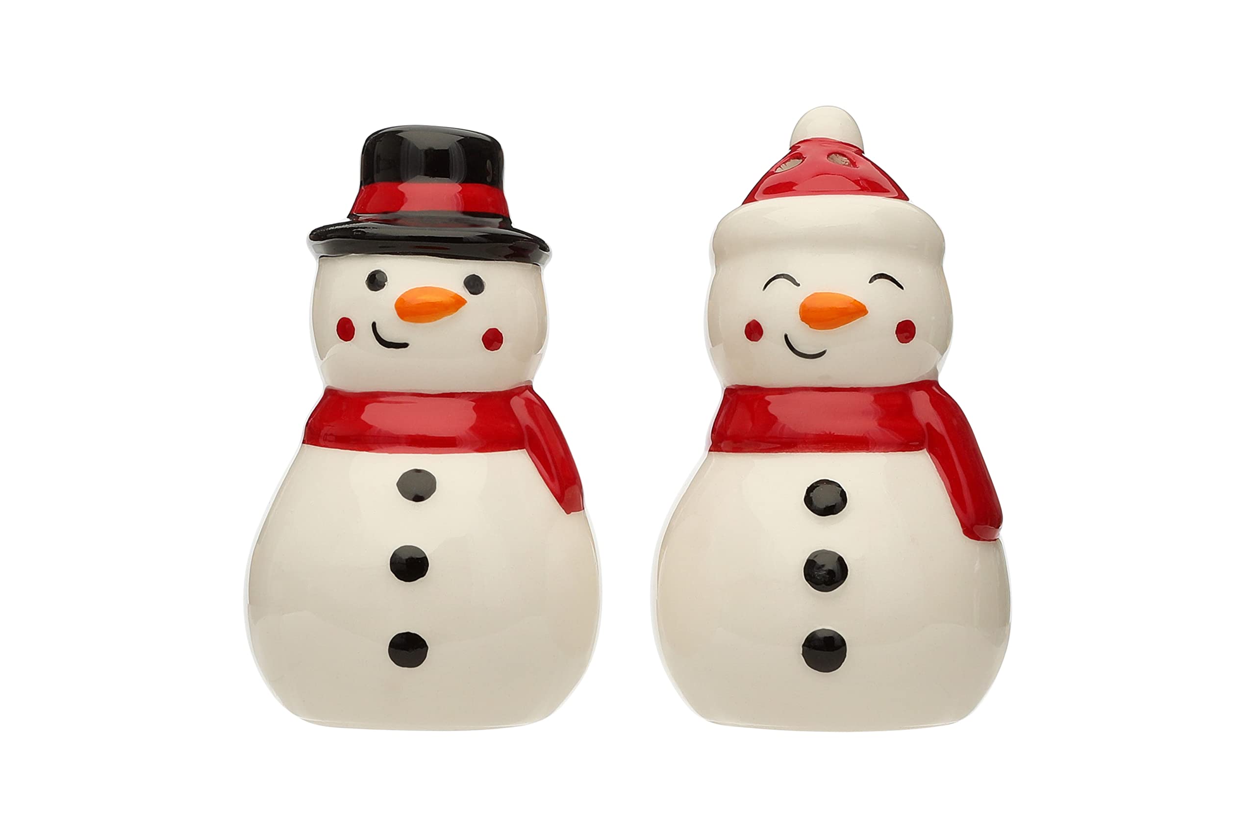 Merry & Bright: Snowman Salt & Pepper Shakers – Festive Holiday Kitchen Décor