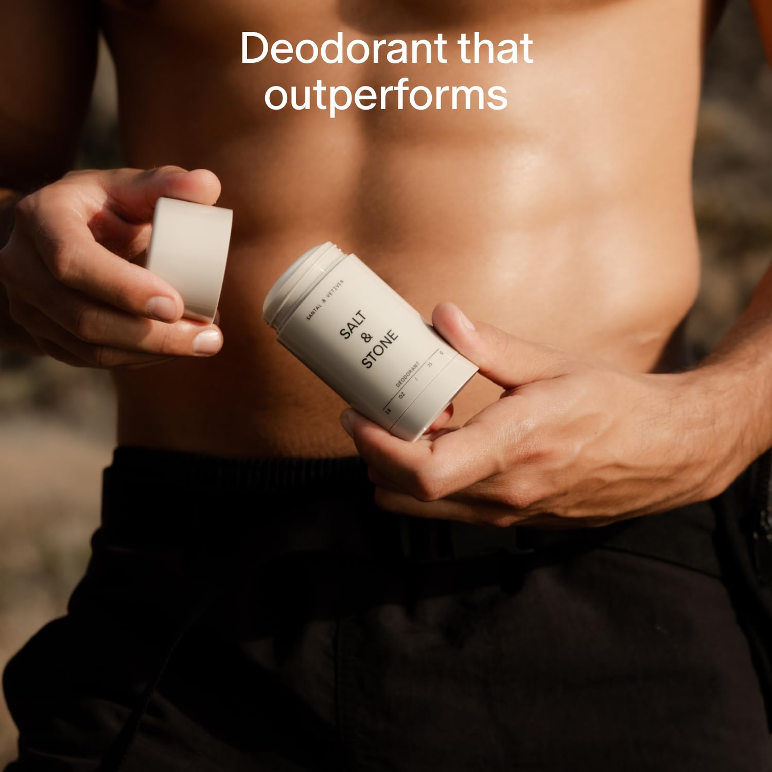 Merry & Bright SALT & STONE Aluminum Free Deodoran