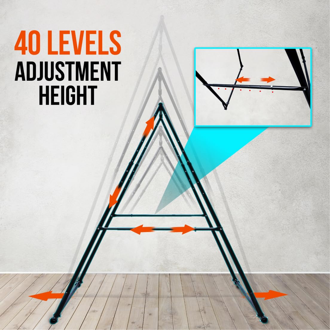 Merry & Bright: Folding Free Standing Pull Up Bar