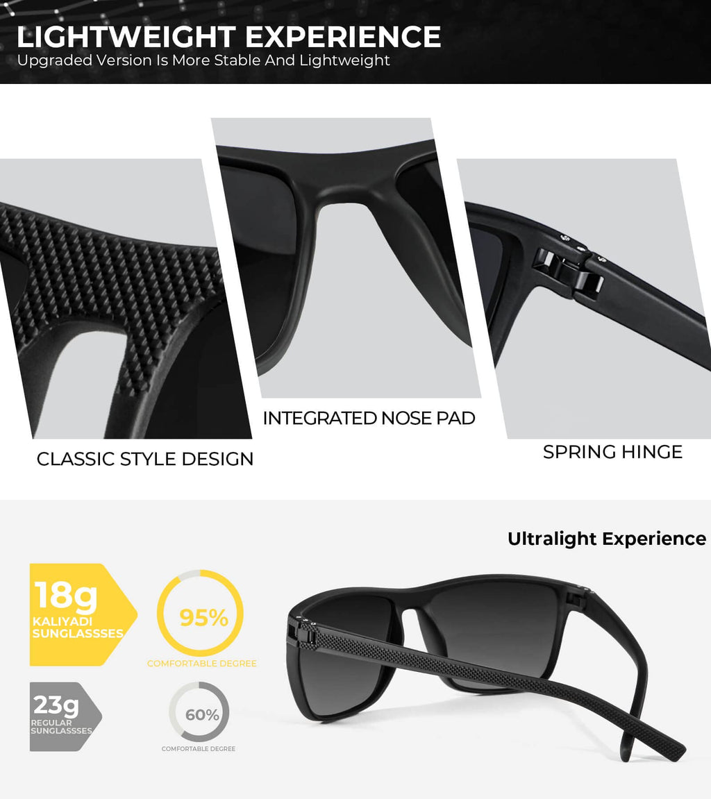Merry & Bright Polarized Sunglasses Men 3 Pack