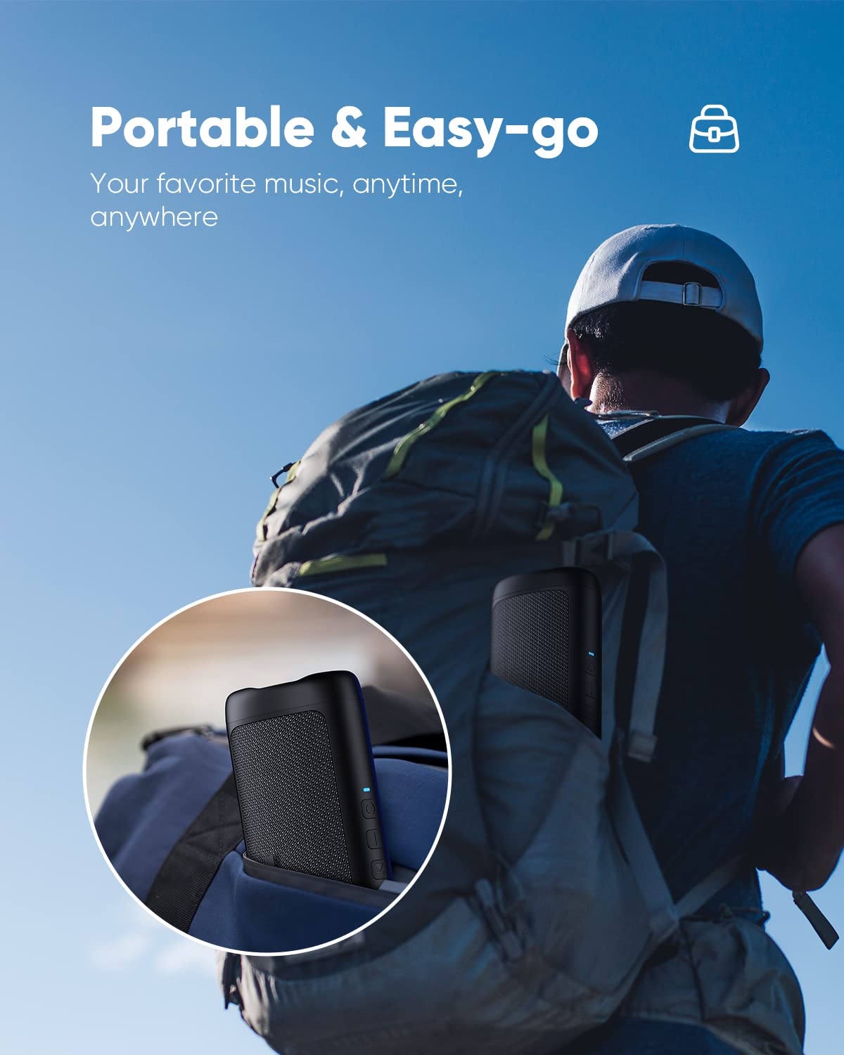 Merry & Bright Wireless Bluetooth Speaker – Waterproof Party Sound