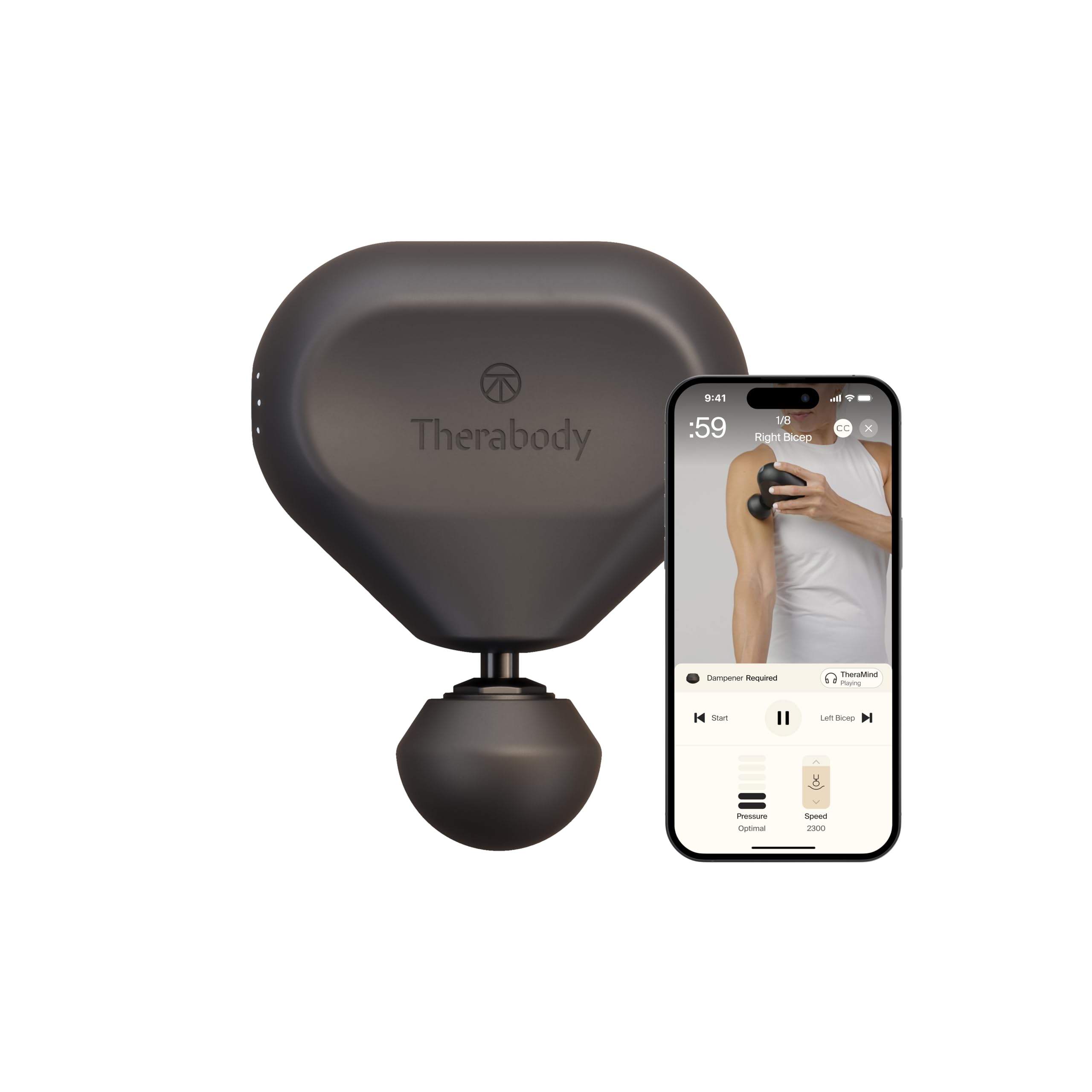 Merry & Bright  Ultra-Portable Massage Gun and Travel Essential