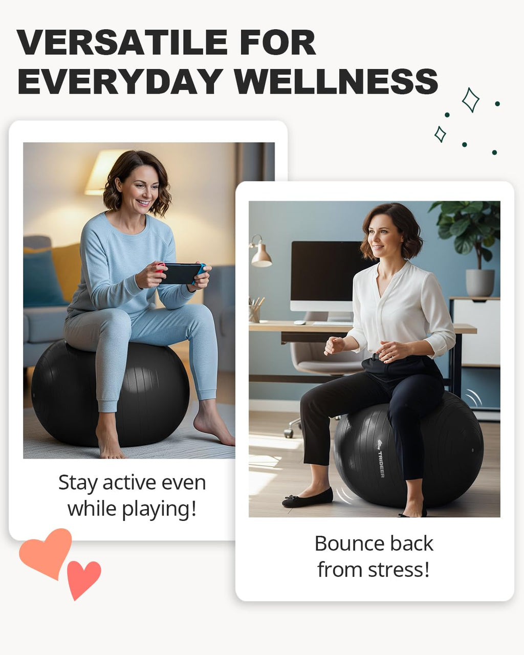 Merry & Bright: Anti-Slip Exercise & Pregnancy Ball