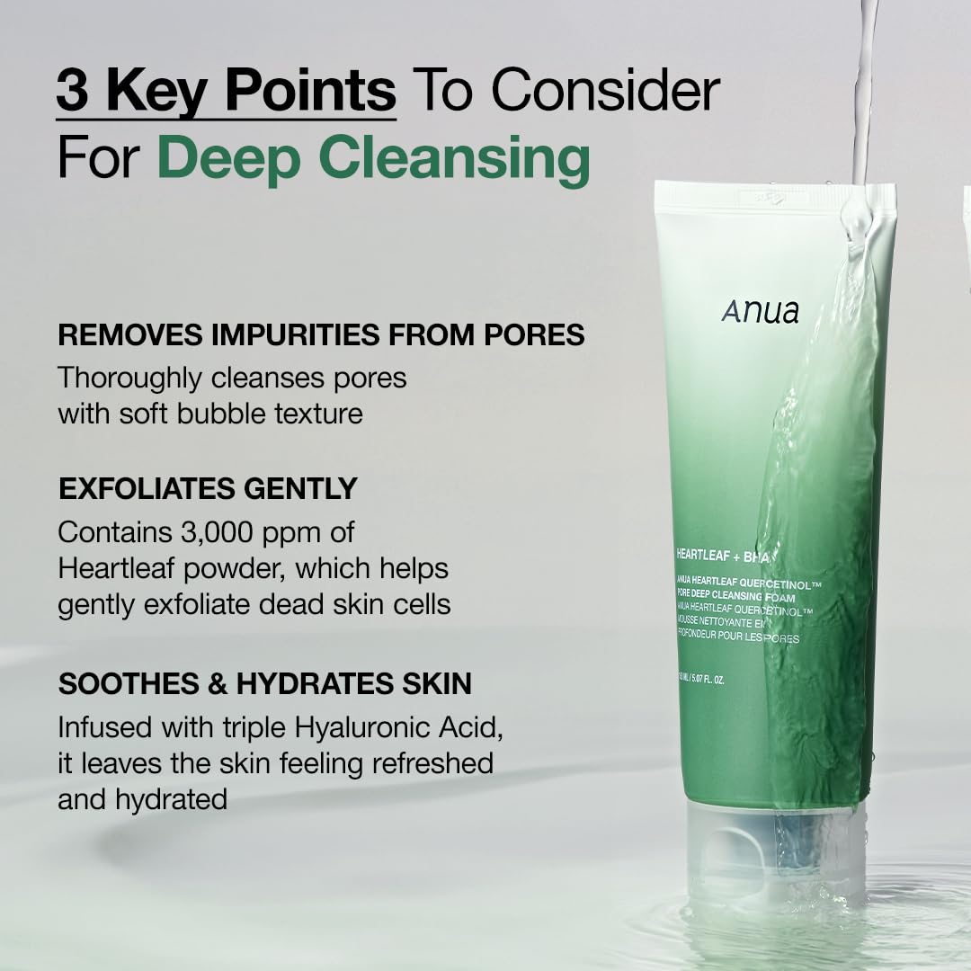 Merry & Bright Anua Heartleaf Double Cleansing Duo – Pore Control & Deep Clean