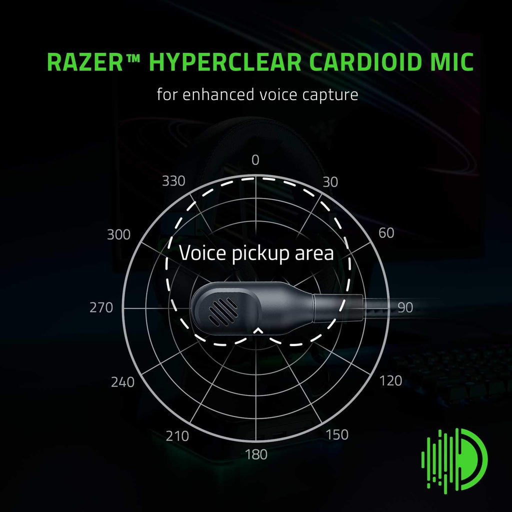 Merry & Bright Razer Gaming Headset: 7.1 Surround Sound